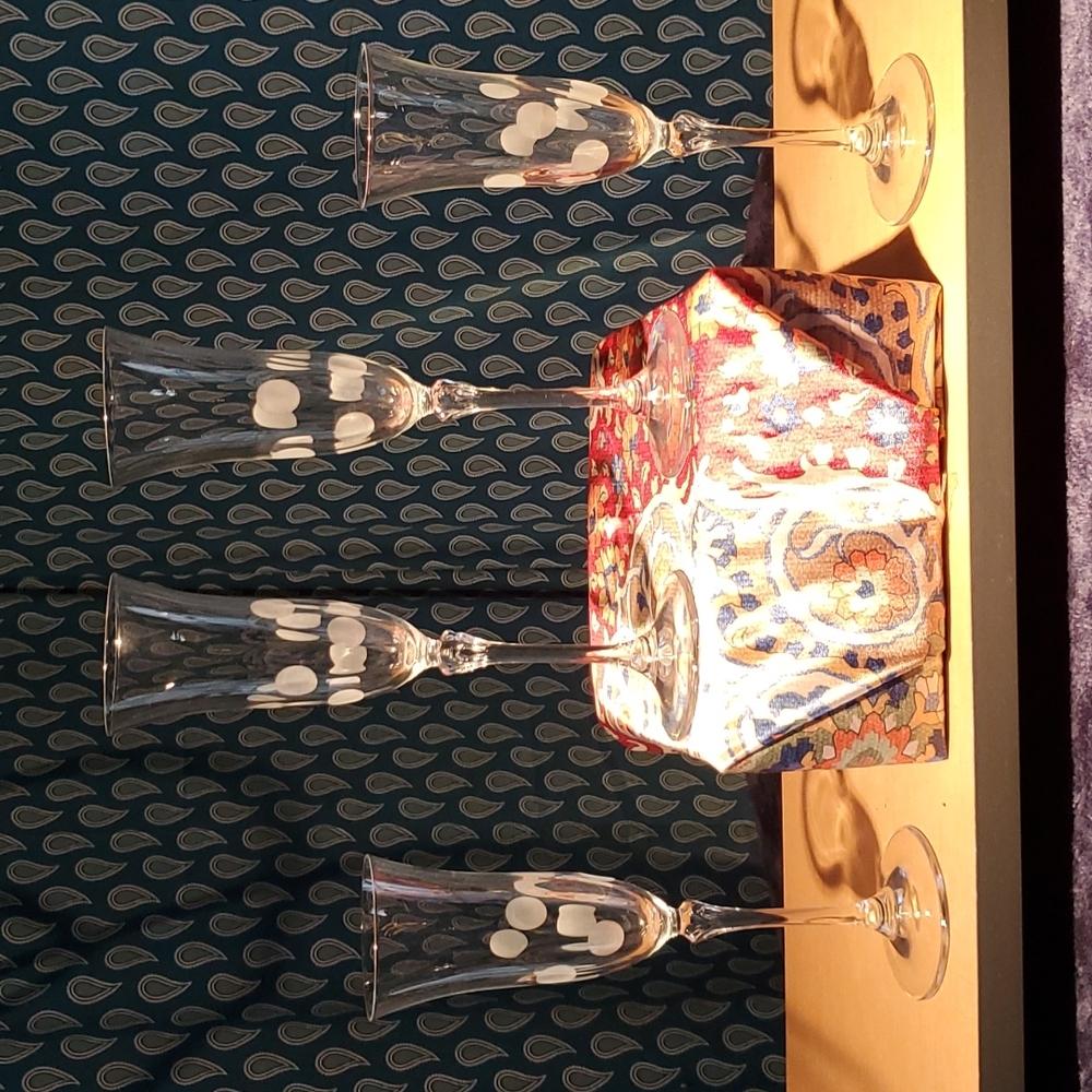 Champagne glasses